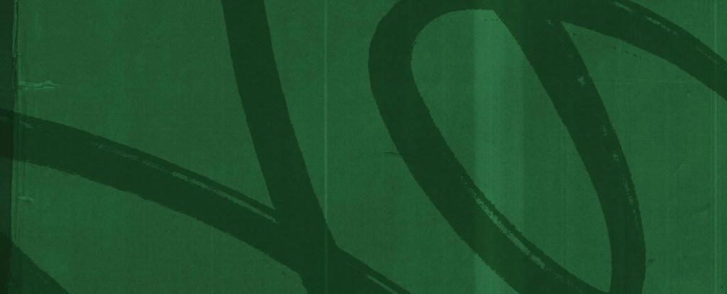 Green brushstroke background image